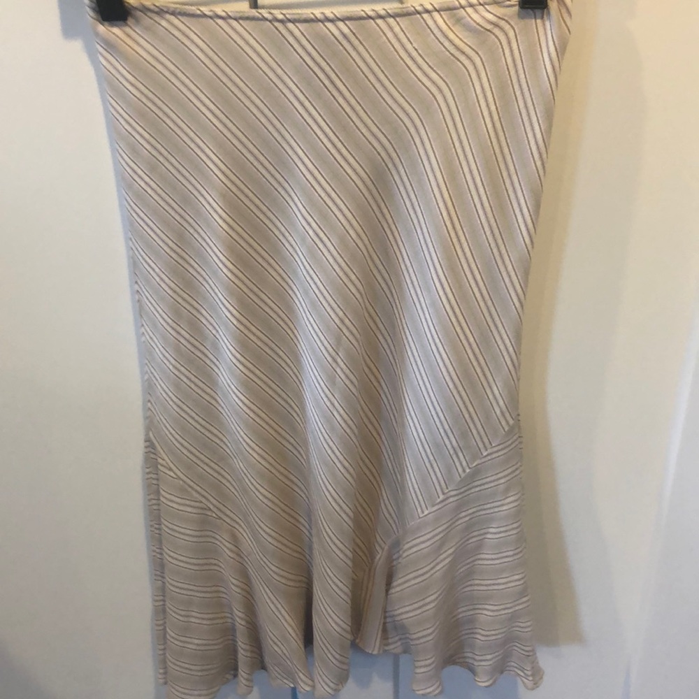 Midi length summer skirt